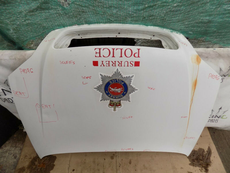 VOLVO S40 V40 1998-2004 GENUINE  BONNET HOOD IN WHITE EX POLICE