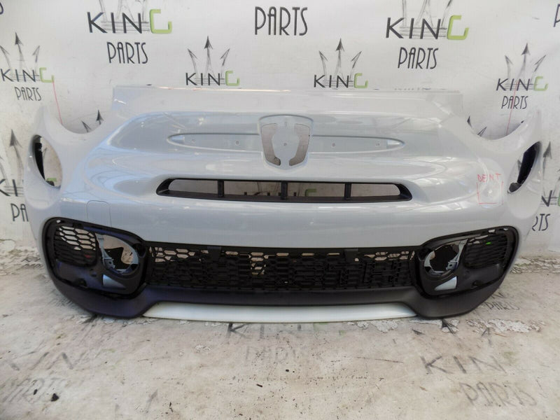 FIAT 500 ABARTH 595 2016-UP FCL FRONT BUMPER GREY+GRILL OEM 735633044