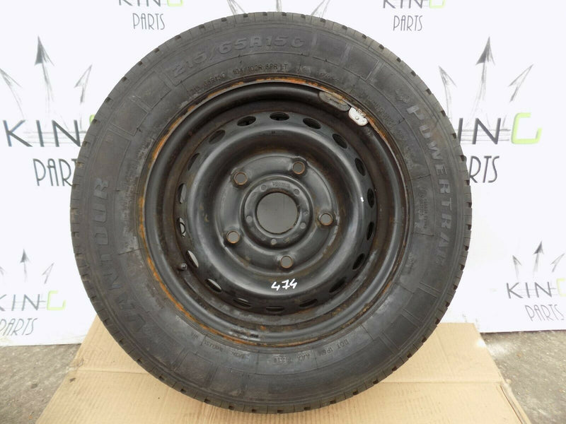 TRANSIT CUSTOM 15'' INCH STEEL RIM WHEEL 6.5Jx15x60 + TYRE 215/65 BK21-1007