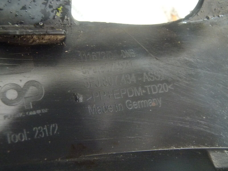 SEAT TARRACO 2018-ON REAR BUMPER LOWER PART GENUINE 5FJ807434