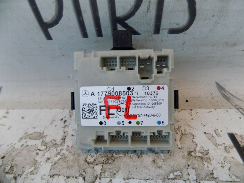MERCEDES BENZ A CLASS W177 FRONT LEFT  DOOR CONTROL MODULE A1779008503