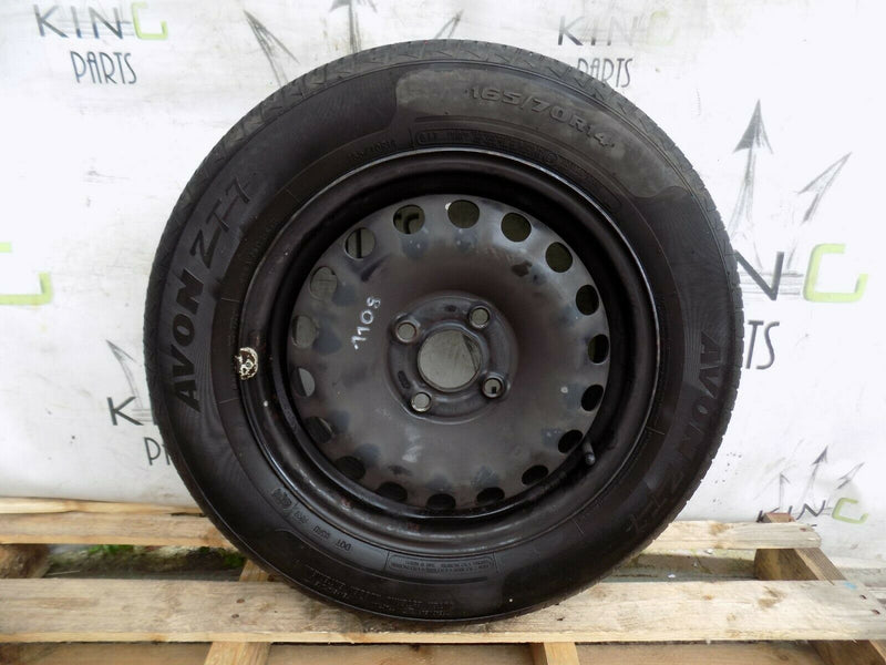VW UP, CITIGO STEEL WHEEL RIM + TYRE 14" R14 5Jx14 ET35 1S0601027J
