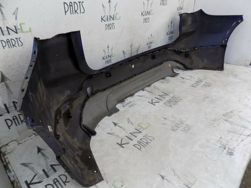 BMW X1 F48 2016-2019 NAVY BLUE REAR BUMPER GENUINE PDC HOLES 51127332323