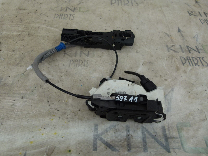VW UP 2011-16 FRONT LEFT DOOR LOCK AND HANDLE BRACKET GENUINE 1S2837015