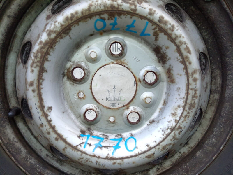 DUCATO BOXER RELAY 16" STEEL WHEEL ET68 + TYRE 235/65/16C