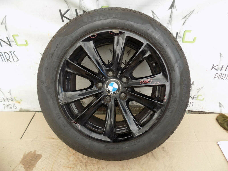 BMW  5/6 SERIES F10 F11  BLACK 8JX17" ALLOY WHEEL WITH TYRE GENUINE 6780720