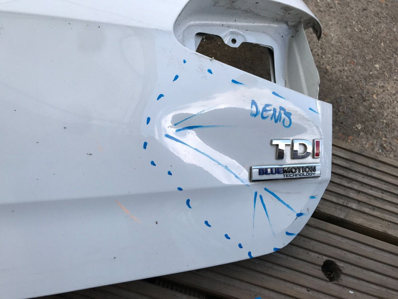 VW GOLF MK7 HATCHBACK 2013-2019 GENUINE BOOT LID TAILGATE PANEL in WHITE