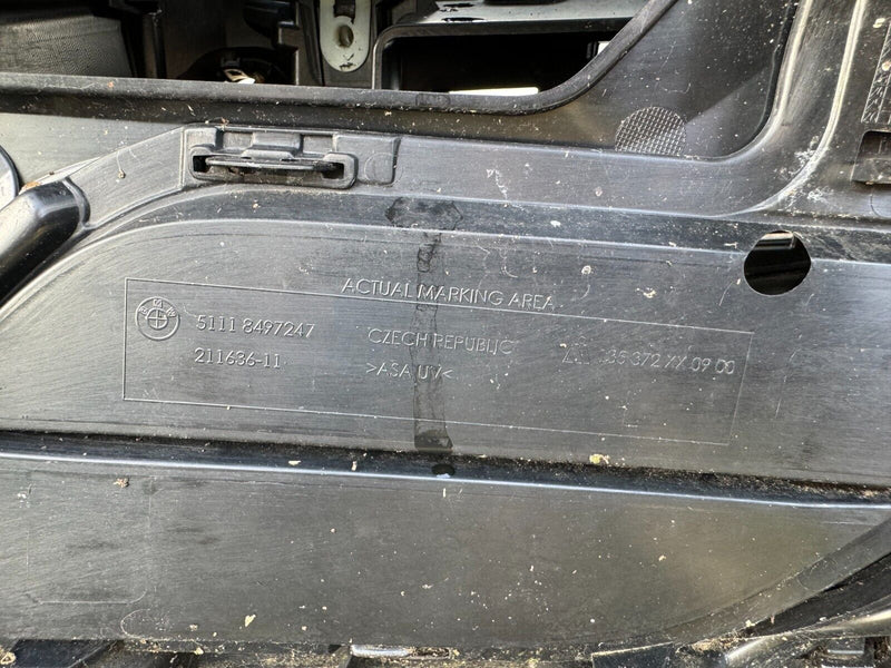 BMW X1 F48 xLINE FACELIFT 2020-ON FRONT BUMPER & *NEW TOP GRILL 6x PDC