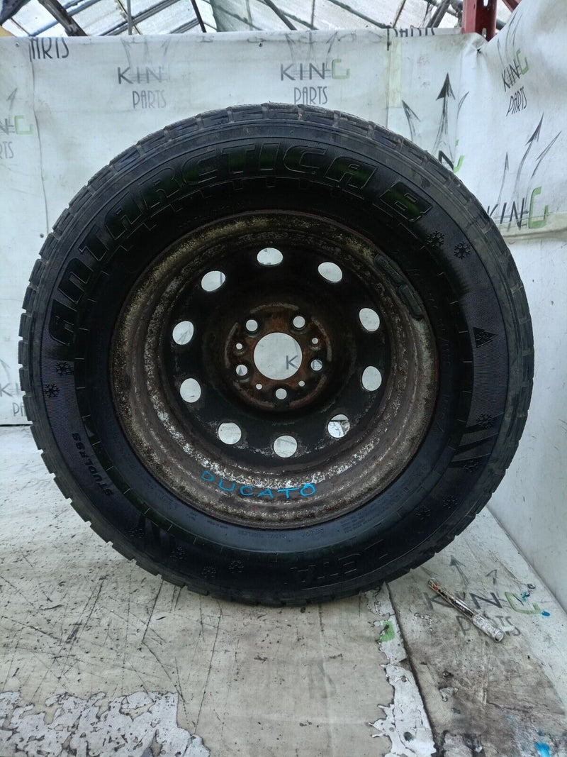 DUCATO BOXER RELAY 16" STEEL WHEEL ET68 + TYRE 235/65/16C