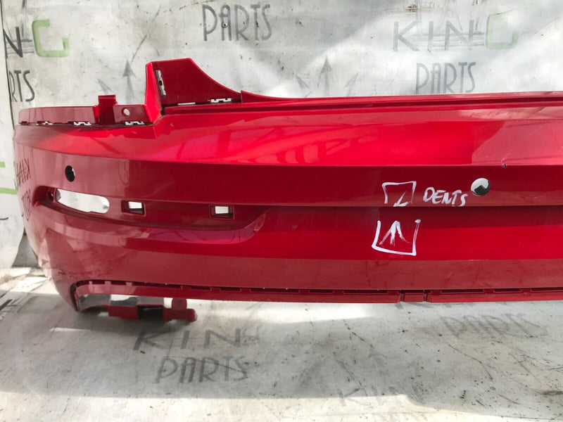 SKODA KAROQ 2017-2021 REAR BUMPER WITH PDC HOLES GENUINE 57A807521