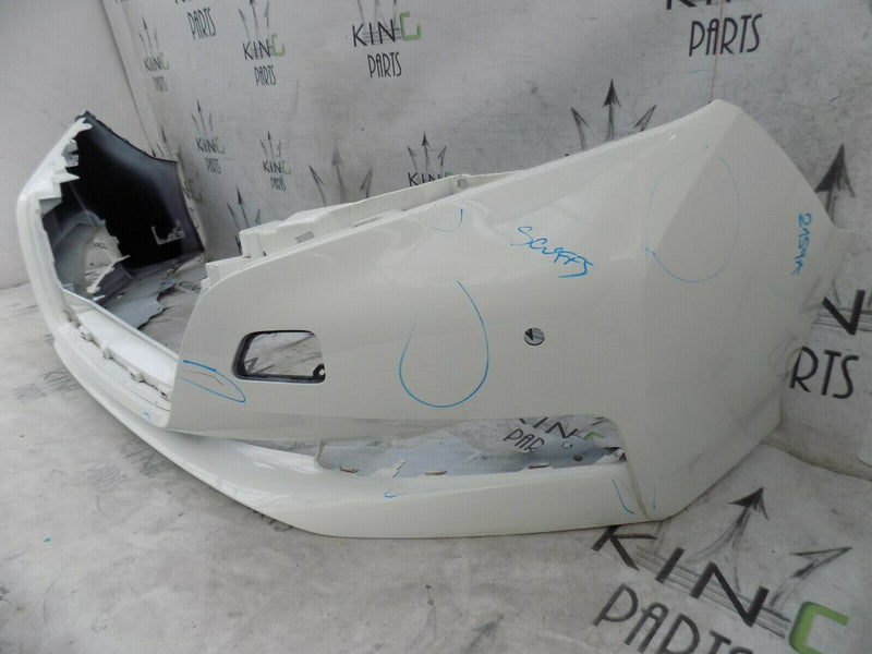 NISSAN LEAF (ZE1) 2018-ON WHITE FRONT BUMPER GENUINE PDC 62022-5SH0H