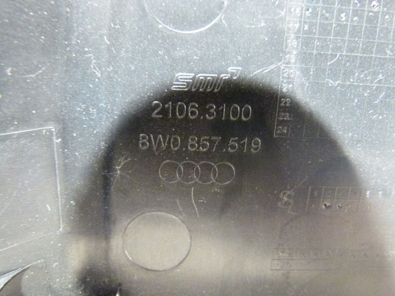 AUDI A4 S4 8W B9 2016-ON INTERIOR REAR VIEW MIRROR COVER TRIM 8W0857519