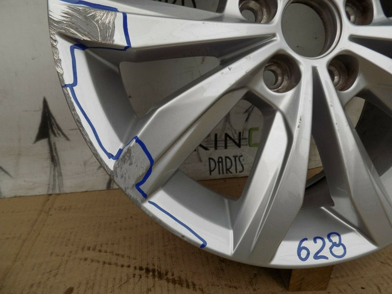 VW POLO 15" INCH RIM ALLOY WHEEL 5.5J X15H2 ET40 SILVER *DAMAGE* 2G0601025