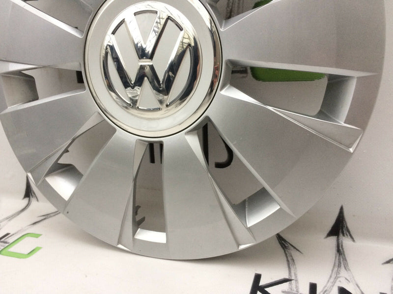 VW UP 2011-2017 FOX GENUINE CAPS 2x WHEEL TRIMS 14' CAP COVERS 1S0601147G