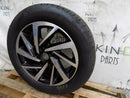 VW GOLF GTI MK7 16" ALLOY WHEEL AND TYRE 205/55 5G0601025DS 6.5J ET46