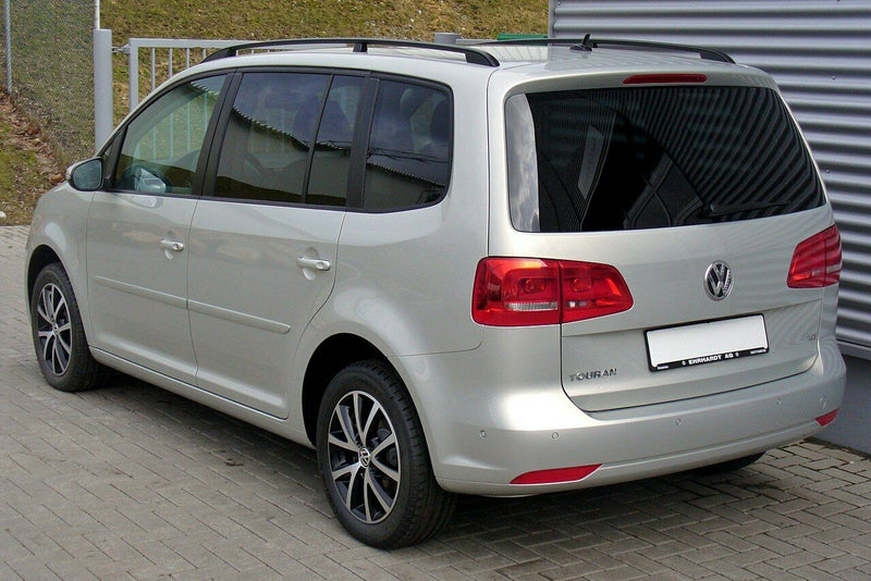 VW TOURAN 1T 2nd FACELIFT 2010-2015 GENUINE REAR BUMPER 6x PDC 1T0807421