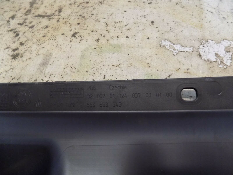SKODA OCTAVIA 4 MK4 2020-ON FRONT BUMPER GRILL WITH SURROUND TRIM OEM PART