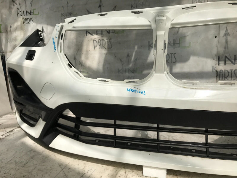 BMW X1 F48 FACELIFT 2019-ON FRONT BUMPER & GRILLE, WASHER HOLES GENUINE