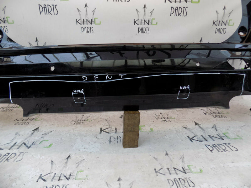 VOLVO XC 60 XC60 2017 R-DESIGN BLACK REAR BUMPER GENUINE 6x PDC 31425198