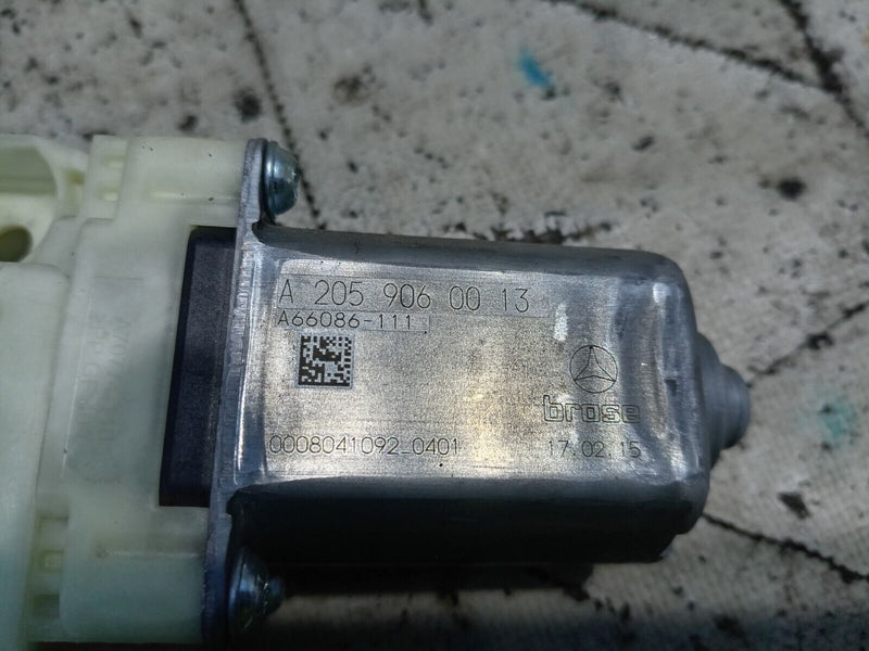 MERCEDES W205 2014-2021 WINDOW MOTOR REGULATOR FRONT LEFT PASSENGER SIDE