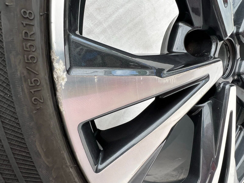 NISSAN QASHQAI 18" ALLOY WHELL RIM AND TYRE 215/55/18 7J ET40 N878019