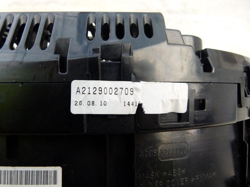 MERCEDES E CLASS W212 2009-2012 DASHBOARD SPEEDOMETER GENUINE A2049072709