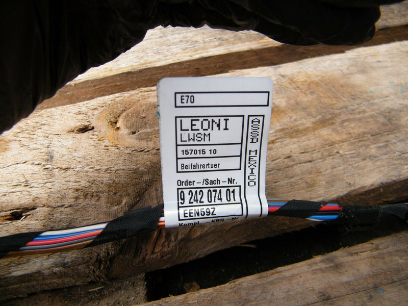 BMW X6 E71 2008-2014 N/S/F Front Left Door Wiring Loom