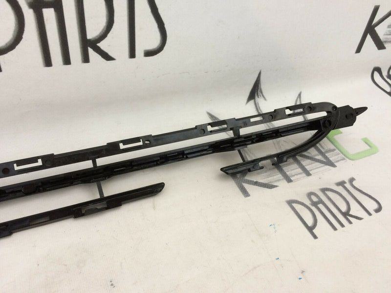 FIAT 500 FACELIFT 2016 NEW GRILL BLACK STRIP TRIM WITH BRACKET BUMPER 735619481
