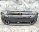 FIAT 500 LOUNGE FACELIFT 2015-23 FRONT BUMPER & TOP BADGE LOGO 735619491