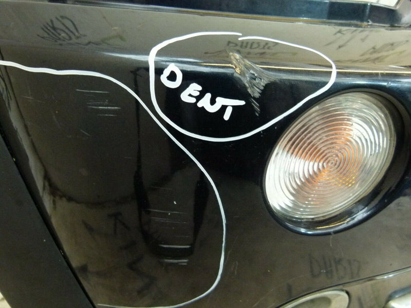 MINI HATCH R52 CONVERTIBLE 2005-2008 BLACK FRONT BUMPER GENUINE  7127932