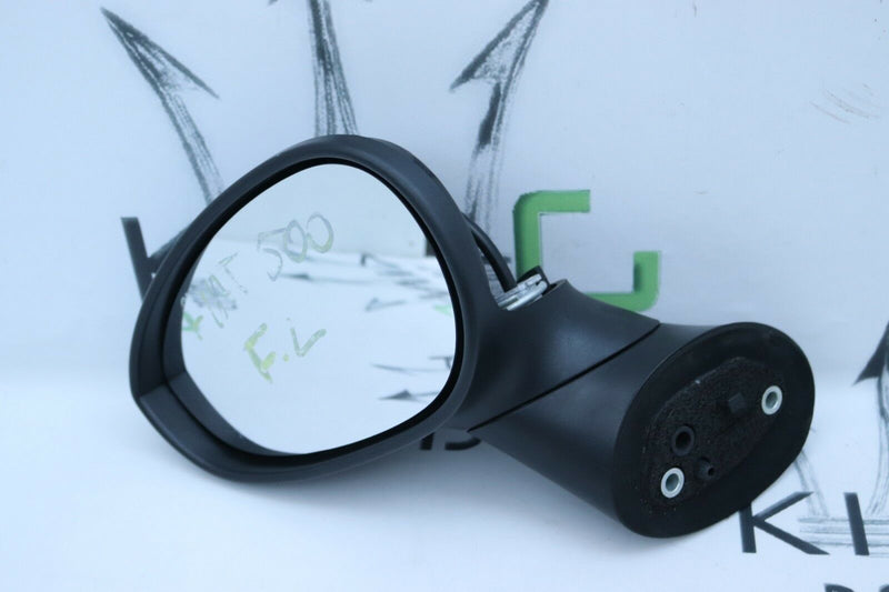 FIAT 500 2007-2014 LEFT PASSENGER SIDE WING ELECTRIC MIRROR *NO COVERS