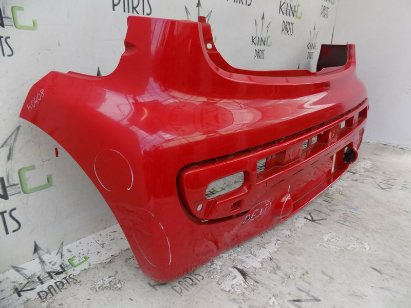 PEUGEOT 107 CITROEN C1 2005-2014 RED REAR BUMPER GENUINE 52159-0H050
