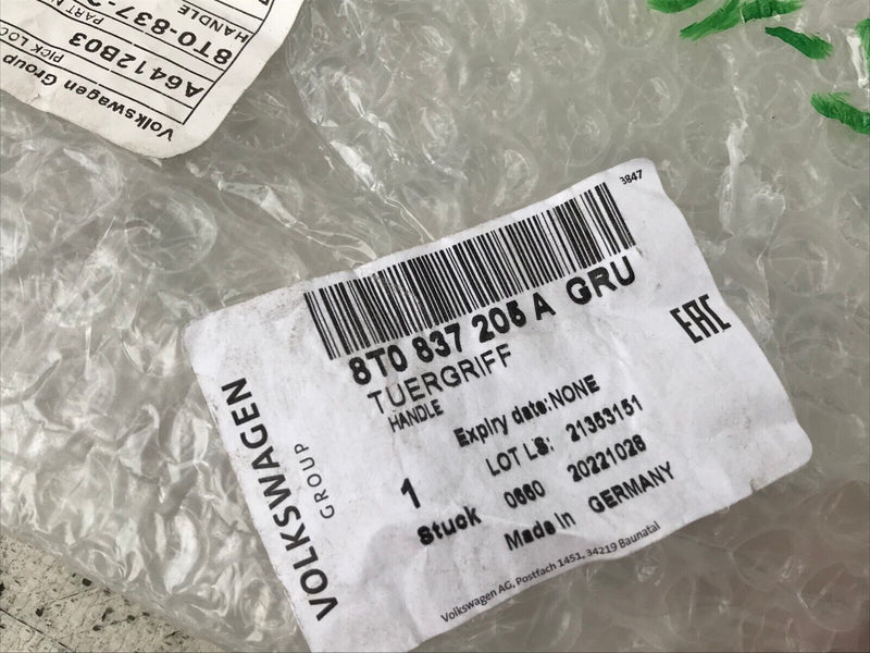 NEW AUDI A4 8K LCI 2011-15 FRONT LEFT DOOR HANDLE GENUINE 8T0837205