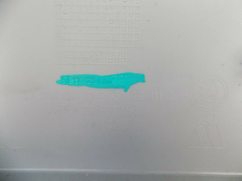 SKODA OCTAVIA III MK3 2013-2016 FRONT BUMPER *NO PAINT GENUINE 5E0807221