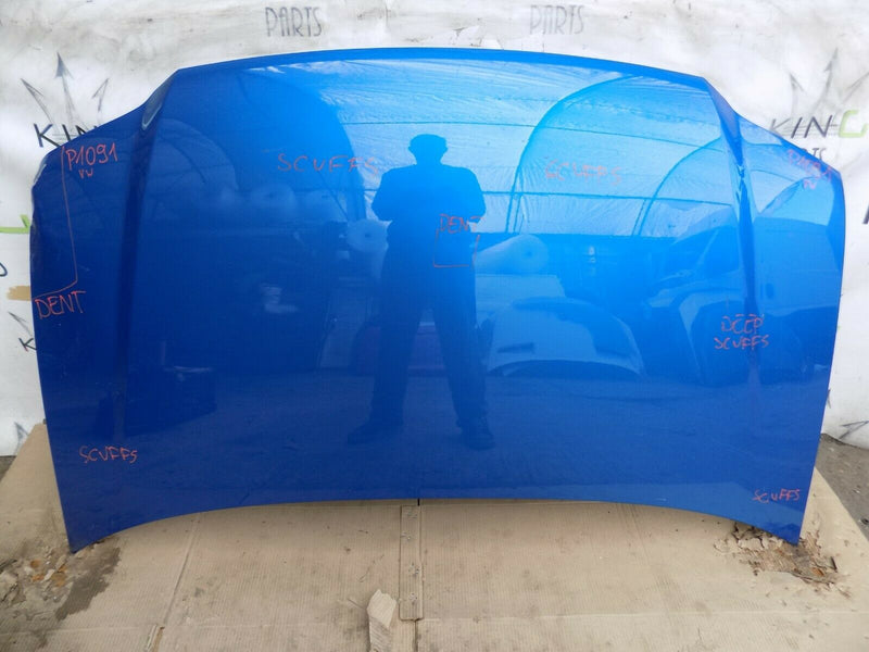 VW TOURAN 2003-2006 GENUINE BONNET HOOD COMPLETE IN BLUE