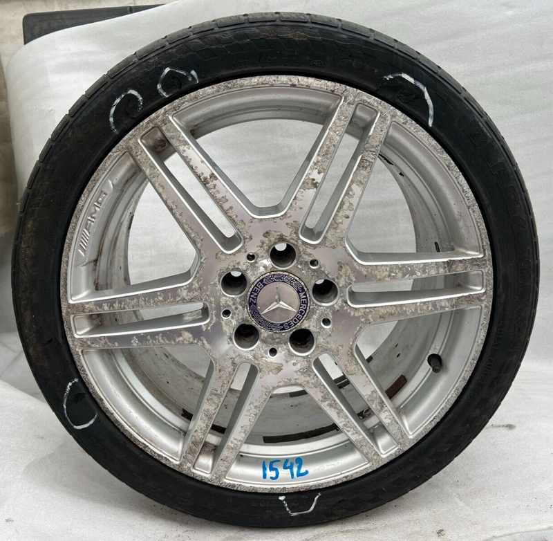 MERCEDES E CLASS W212 18" ALLOY WHEEL RIM 8.5J ET48 A2124012302