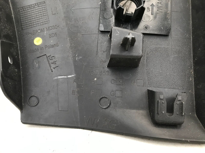 VW CRAFTER 7C 2018 REAR TRIM MOULDING LEFT SIDE PROTECT PANEL 7C0853535