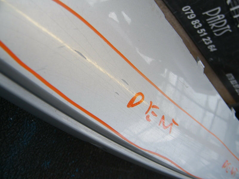 BMW 1 Series E87 2004-2007 Rear Bumper Genuine Silver With PDF Holes (A6331)