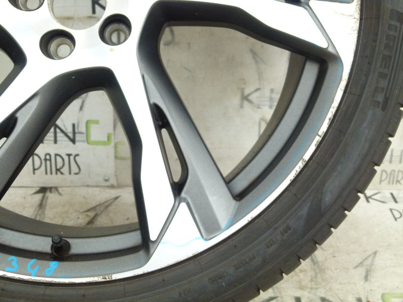 VOLVO XC90 WHEEL ALLOY RIM & TIRE 9JX22H2 ET38.5 31650460 GENUINE