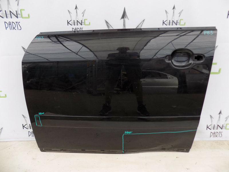 AUDI A2 (8Z) GENUINE BLACK FRONT DOOR PANEL LEFT PASSENGER SIDE N/S