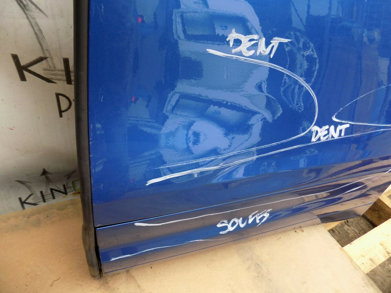 VW TOUAREG 7P 2010-2018 REAR PASSANGER LEFT DOOR PANEL BLUE 7P0833311