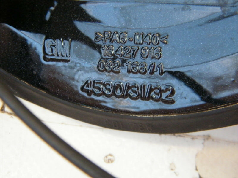 VAUXHALL CORSA E 2014-ON FUEL FLAP CAP COVER BLACK 13427916