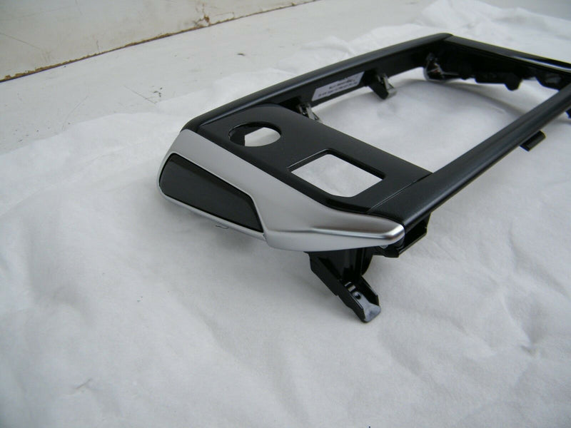 PEUGEOT 208 2012-ON DASHBOARD TRIM FRAME FOR MULTIMEDIA CENTRE CHROME (S38-18)