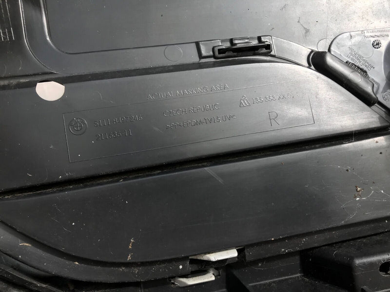 BMW X1 F48 FACELIFT 2019-ON FRONT BUMPER GENUINE 6x PDC  & GRILL GRILLE