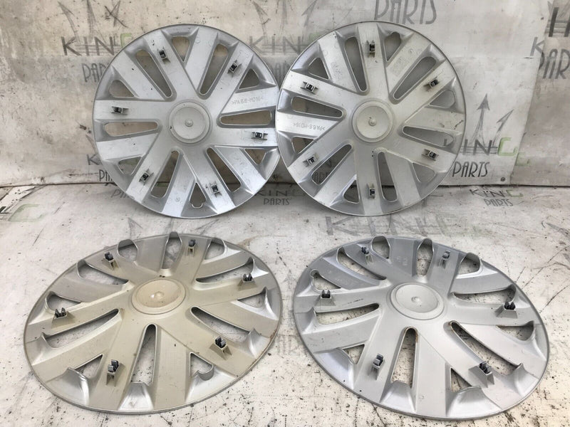 VOLKSWAGEN POLO 2009-2018 GENUINE CAPS 4x WHEEL TRIMS 15' CAP COVERS 6R0601147C