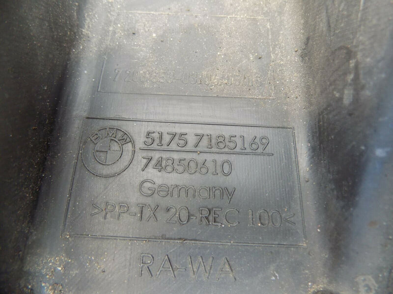 BMW 5 SERIES F10 F11  LEFT STEERING GEAR COVER GENUINE 51757185169