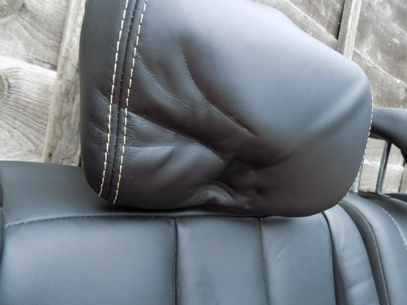 RANGE ROVER EVOQUE GENUINE REAR SEATS LEATHER BLACK