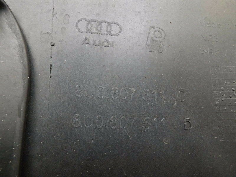 Audi Q3 2011-14 S Line Rear Bumper Genuine Top Section Genuine Dark Blue (A3580)