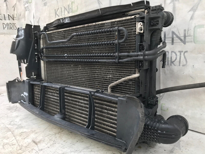 MERCEDES W212 E220 COMPLETE RADIATOR PACK AIR CON A/C CONDENSER & COOLING FAN  #
