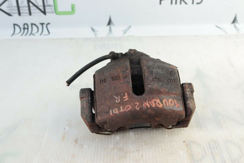 VW TOURAN MK1 2003-2015 2.0 TDI FRONT RIGHT BRAKE CALIPER + CARRIER *3